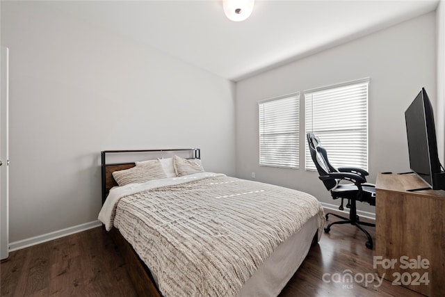 1568 Whitman Ct, York, SC 29745 - bedroom with dark wood finished floors and an office area