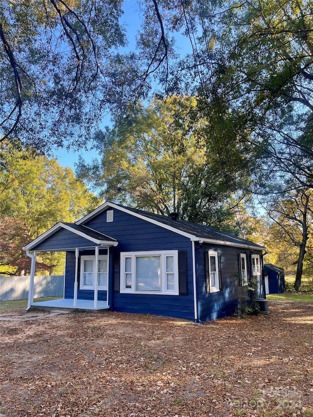 view of ranch-style house