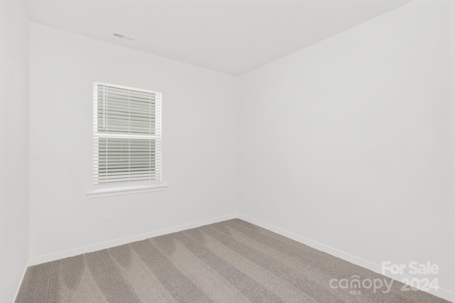 unfurnished room with carpet flooring