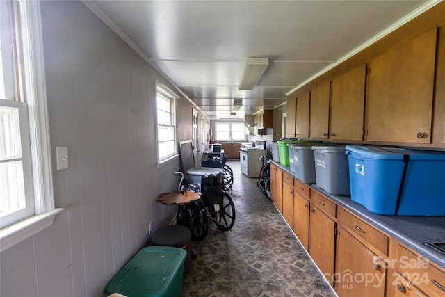 view of storage room