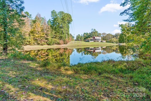 property view of water