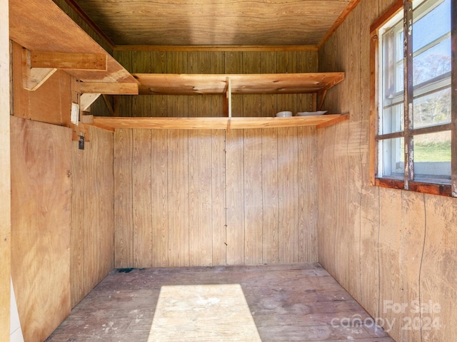 view of storage room