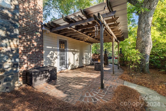 view of patio