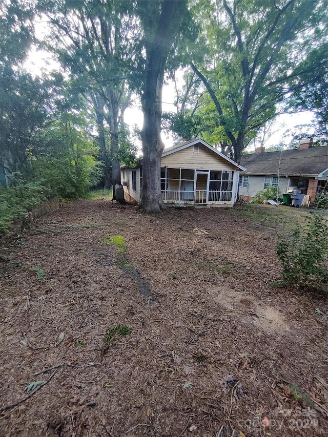 view of rear view of house