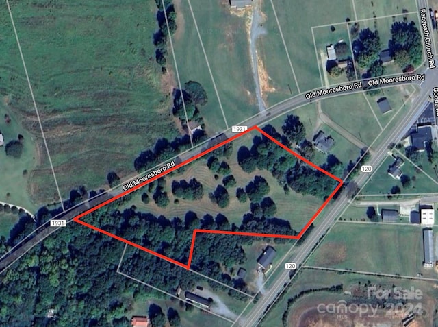 1308 NC-120 Hwy, Mooresboro NC, 28114 land for sale