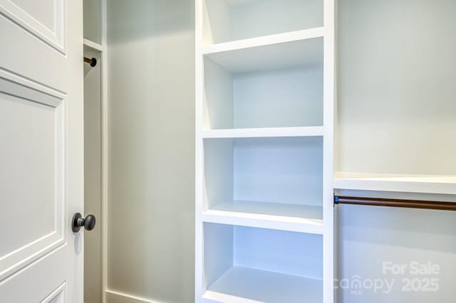 view of spacious closet