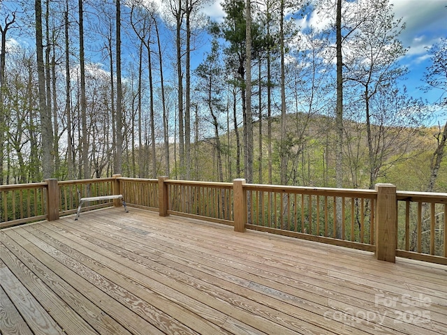 371 Hews Cir, Blowing Rock, NC 28605 - view of wooden deck