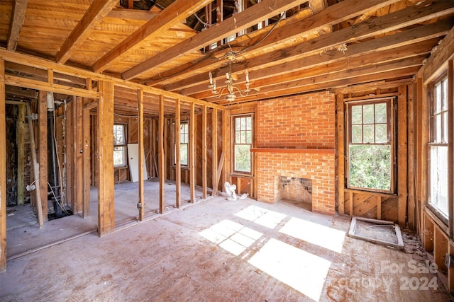 misc room featuring plenty of natural light