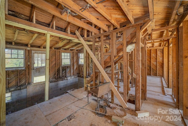 miscellaneous room with a wealth of natural light