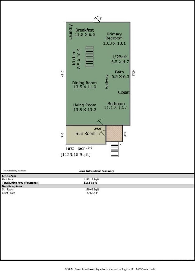 60 Fulton St, Asheville, NC 28801 - home floor plan