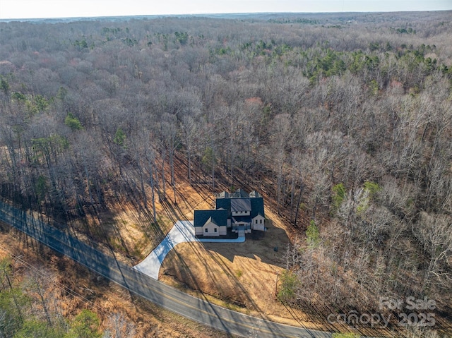 6630 Vesuvius Furnace Rd Unit 1, Denver, NC 28037 - aerial view featuring a forest view