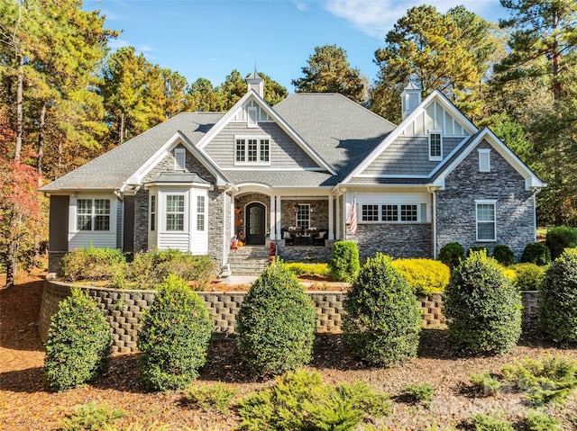 view of craftsman-style home