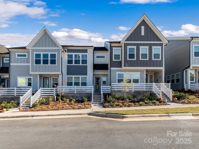 view of townhome / multi-family property