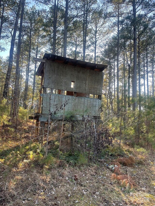 view of outdoor structure