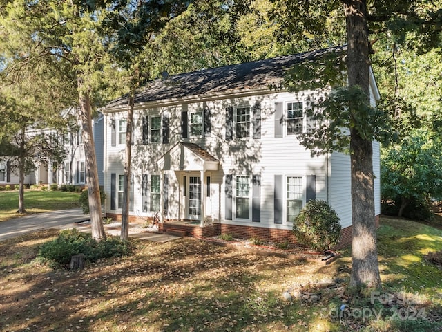 view of colonial house