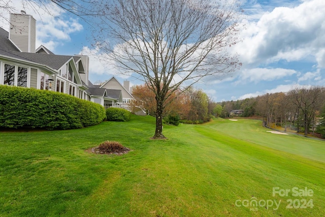 150 Overlook Dr, Flat Rock, NC 28731 - view of green lawn featuring golf course view