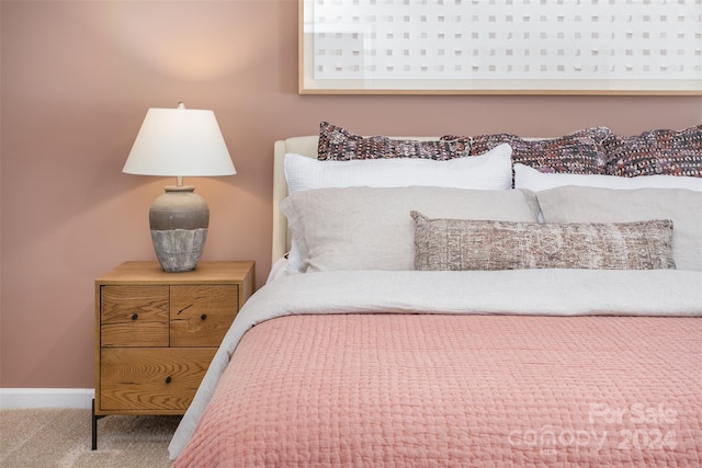 bedroom featuring carpet floors