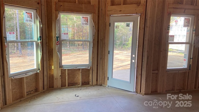 view of doorway to outside