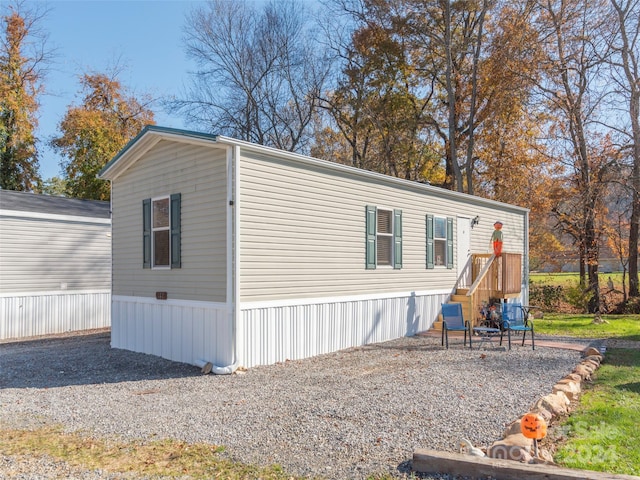 view of property exterior