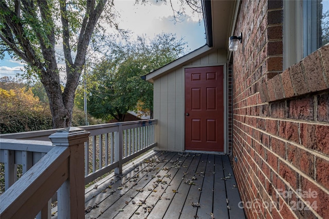 view of deck