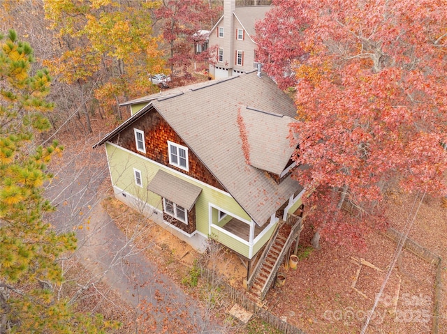 bird's eye view