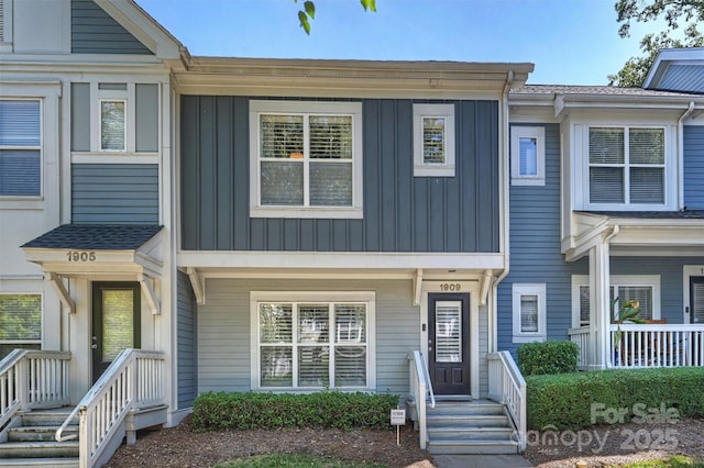 view of townhome / multi-family property