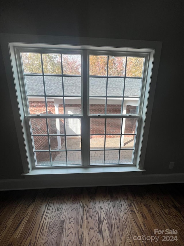 room details featuring wood-type flooring