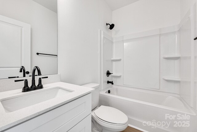 606 Meadow St, Spencer, NC 28159 - full bath featuring vanity and shower / bathtub combination