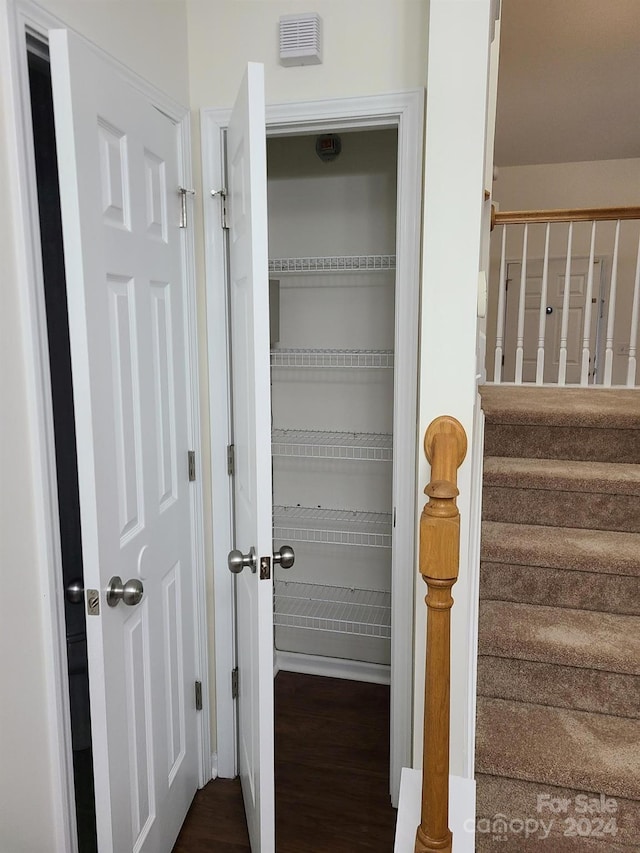 view of closet