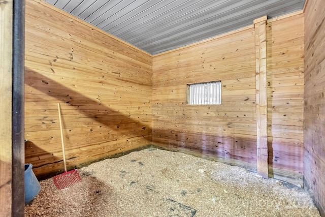 view of stable