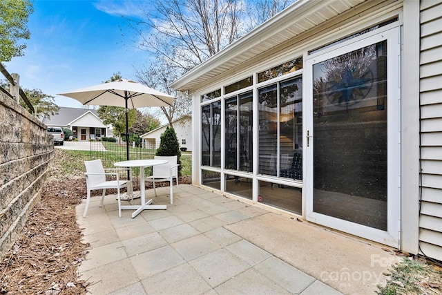 view of patio / terrace