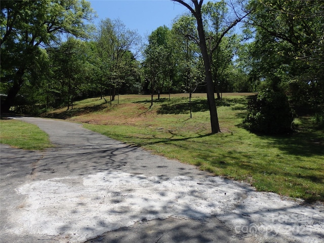 view of road