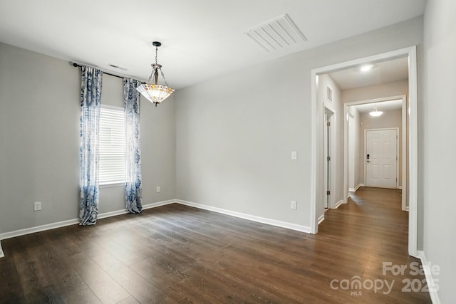 25622 Seagull Dr Unit 645, Lancaster, SC 29720 - unfurnished room with dark wood-style flooring and baseboards