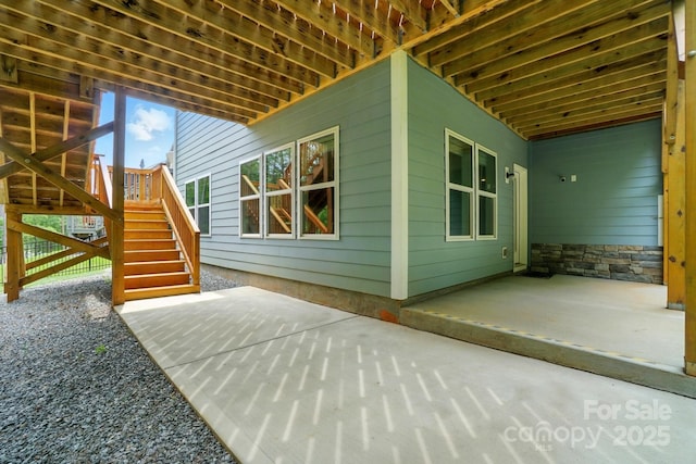 25622 Seagull Dr Unit 645, Lancaster, SC 29720 - view of patio / terrace featuring stairs