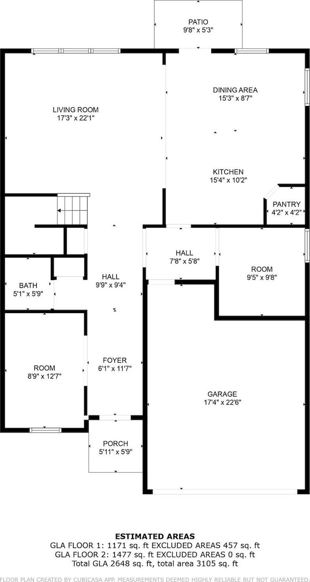 1403 Gentry Pl, Salisbury, NC 28146 - home floor plan