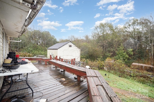 view of deck