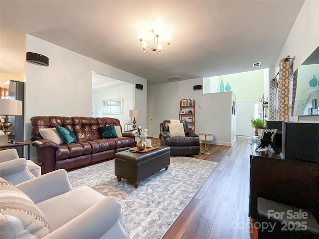 1096 Mountain Laurel Ct, Matthews, NC 28104 - living area featuring wood finished floors