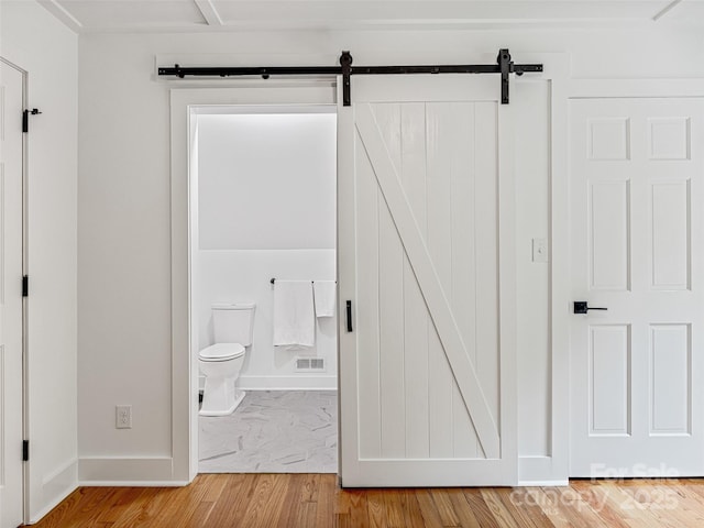 closet featuring visible vents