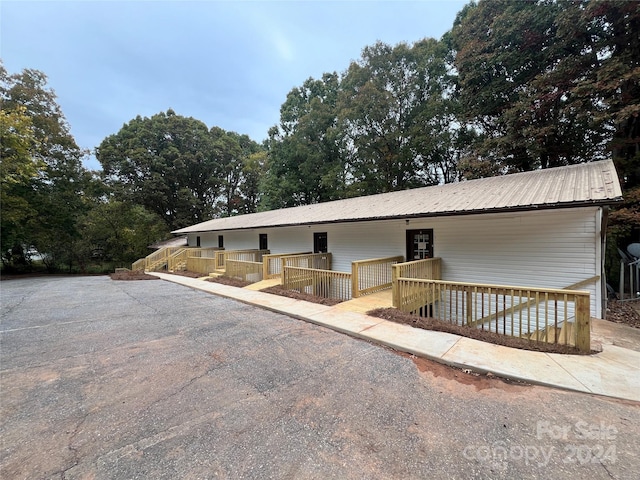 view of ranch-style house