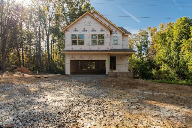 view of property in mid-construction