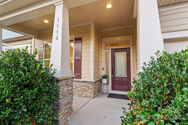 view of entrance to property