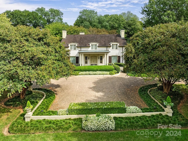 view of front of house with a porch