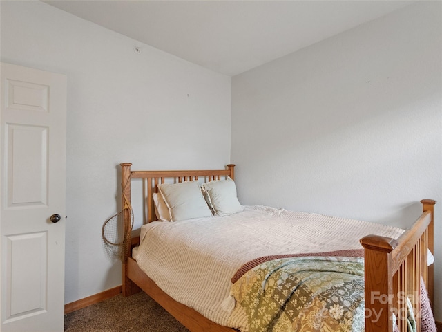 bedroom featuring carpet flooring