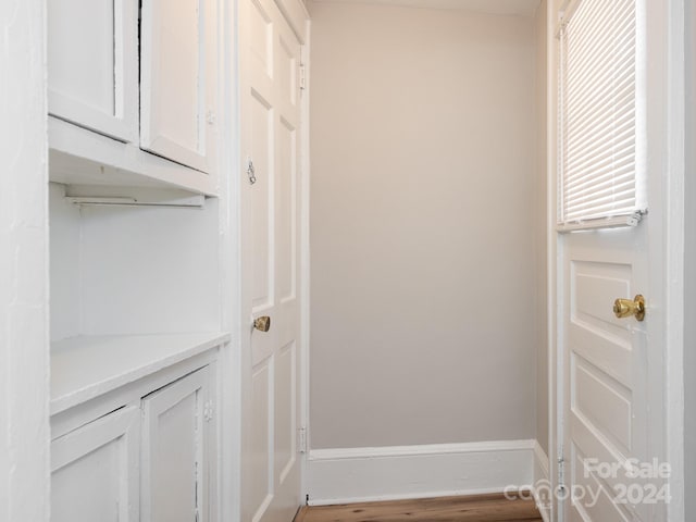 1411 Lineberger Ave, Gastonia, NC 28052 - interior space featuring baseboards and wood finished floors