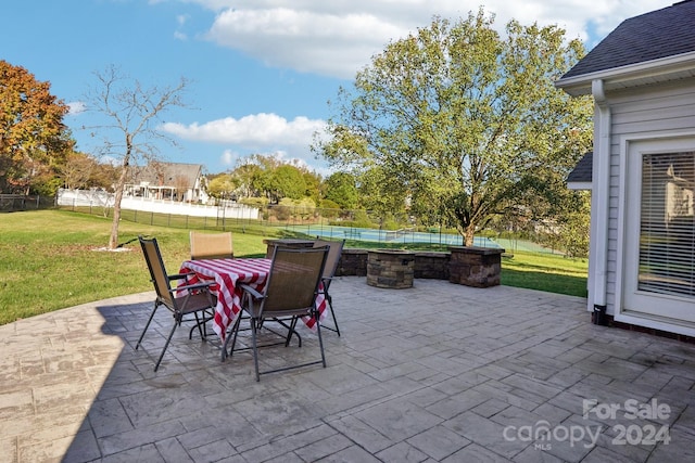 view of patio