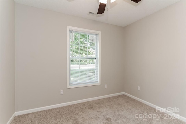 714 Knots Lndg, Clover, SC 29710 - carpeted empty room featuring ceiling fan and baseboards