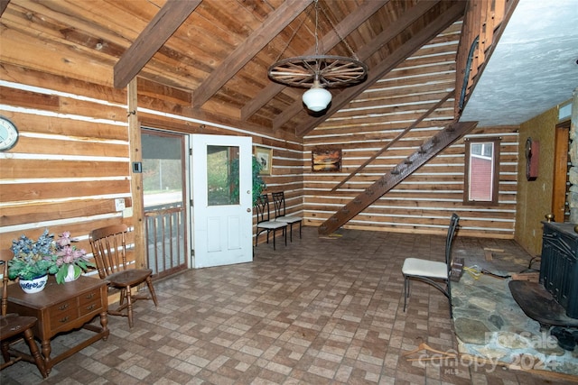 view of patio with ceiling fan