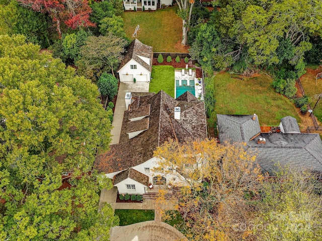 aerial view