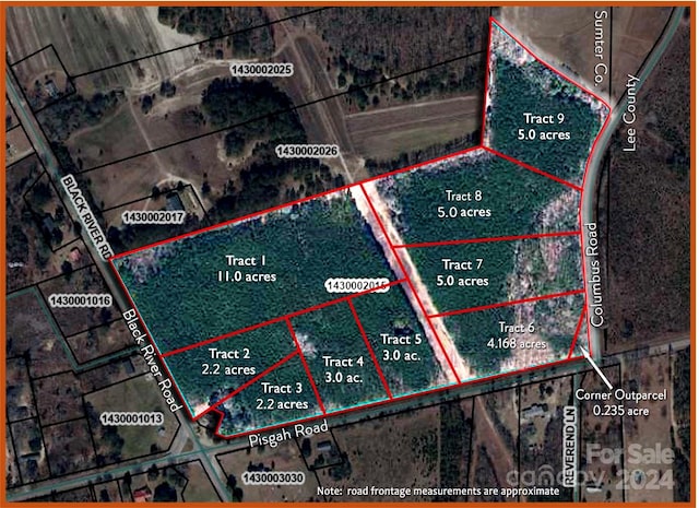 0 Black River Rd Unit 1, Sc, SC, 29128 land for sale