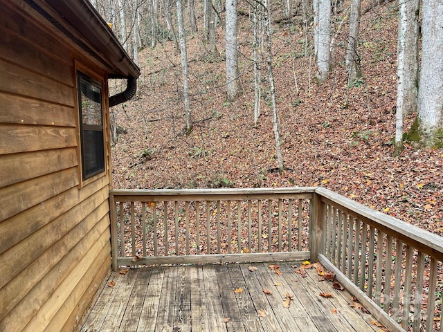 view of deck